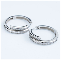 Pendientes Boccadamo Mujer Starry in Bronce Cubic Zirconia XOR792 - XOR792